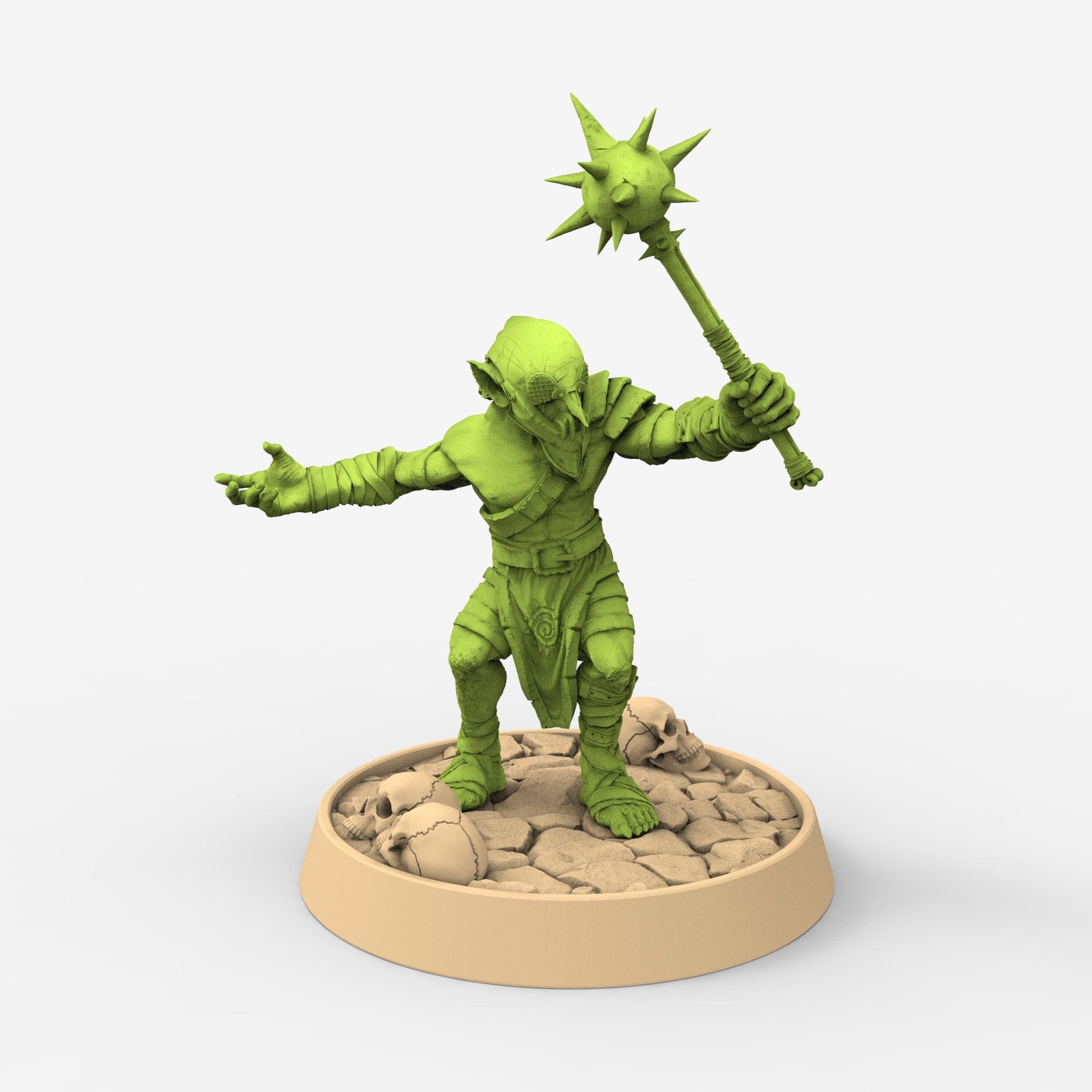 Green Skin - Raug Bloodstar, The Tusked Marauders of Gauntwood, daybreak miniatures