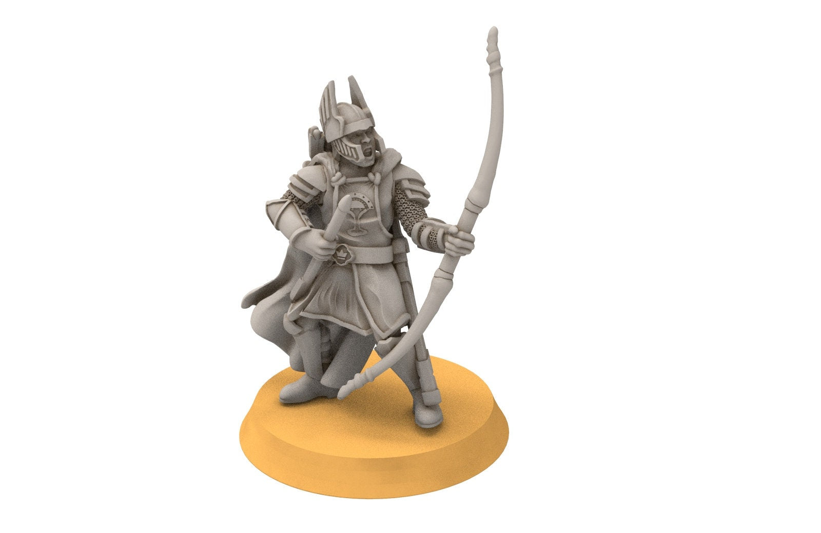 Gandor - Old Bowmen, minis for wargame D&D, SDA...