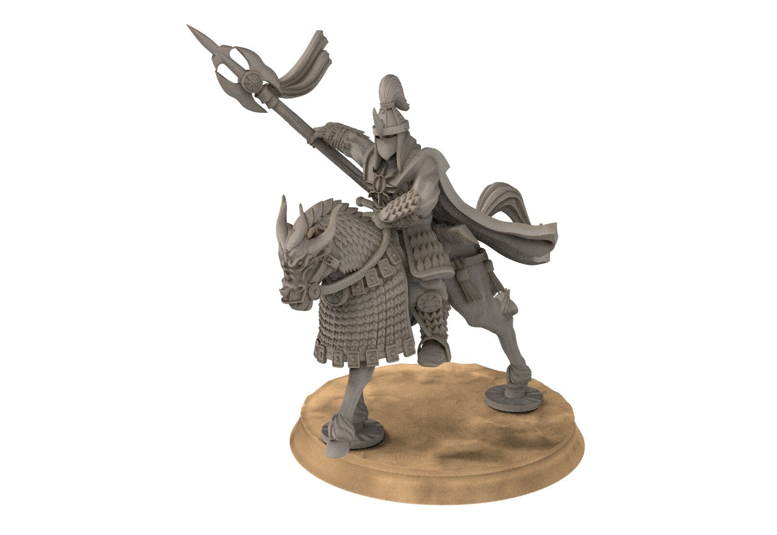 Easterling - Eastern Rising Sun Guard Battle Priest, dark lords humans, Kandahar, Khwarezm, oriental, Rhur, miniatures wargame D&D, Lotr...