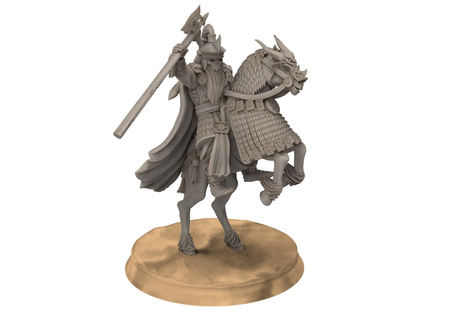 Easterling - Eastern Rising Sun Guard Captain, dark lords humans, Kandahar, Khwarezm, oriental, Rhur, miniatures wargame D&D, Lotr...