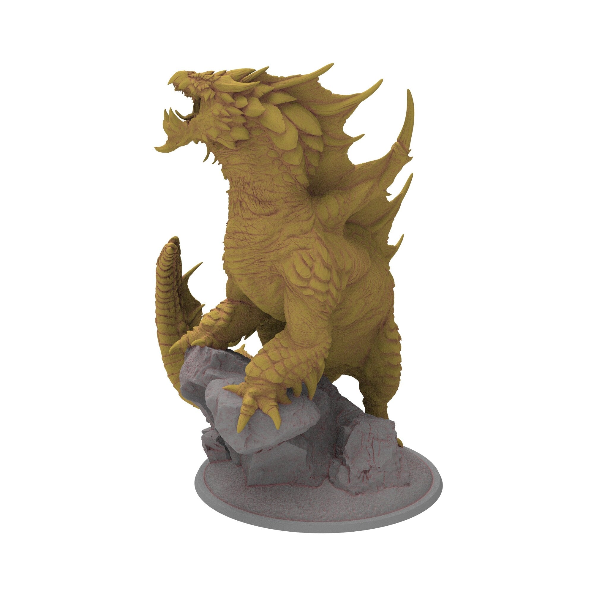 Mystical Beasts - The three generations of the Brown Dragon, creatures from the mystical world