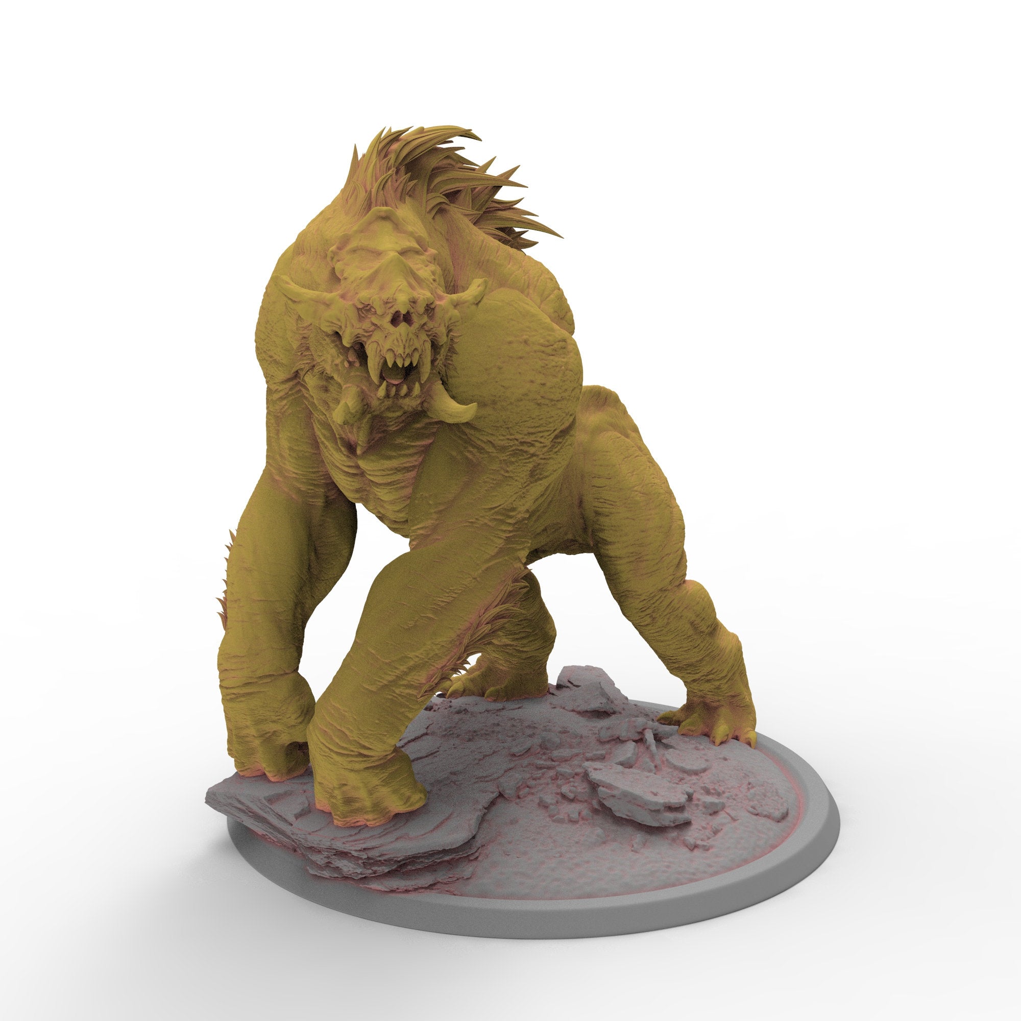 Mystical Beasts - Barlgura demon miniature for Dungeons and Dragons