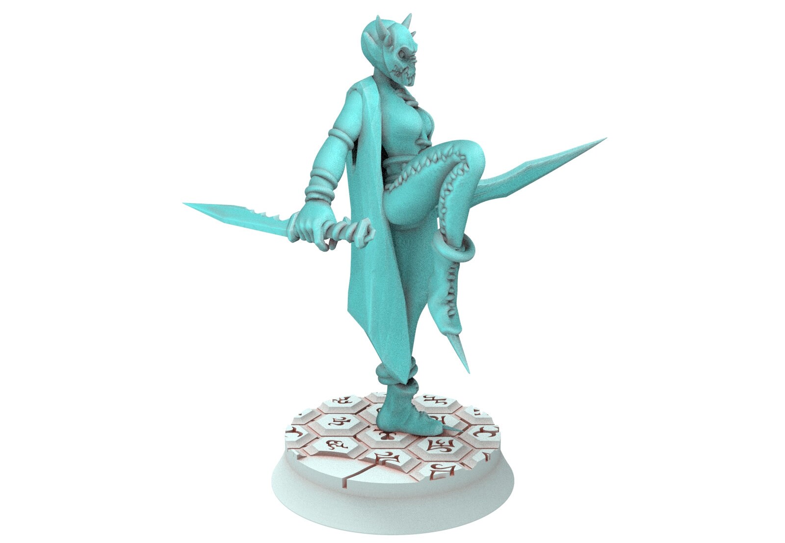 Dark Jester - Harlequin Jester Elite lonely Killer Assassin Dark eldar drow 