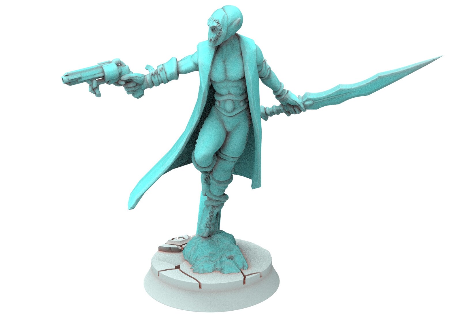 Dark Jester - Harlequin Jester Elite lonely Killer Assassin Dark eldar drow 