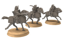 Load image into Gallery viewer, Easterling - Eastern Brave Cataphracts, fell dark lords humans, Kandahar, Khwarezm, oriental, Rhur, miniatures wargame D&amp;D, Lotr...
