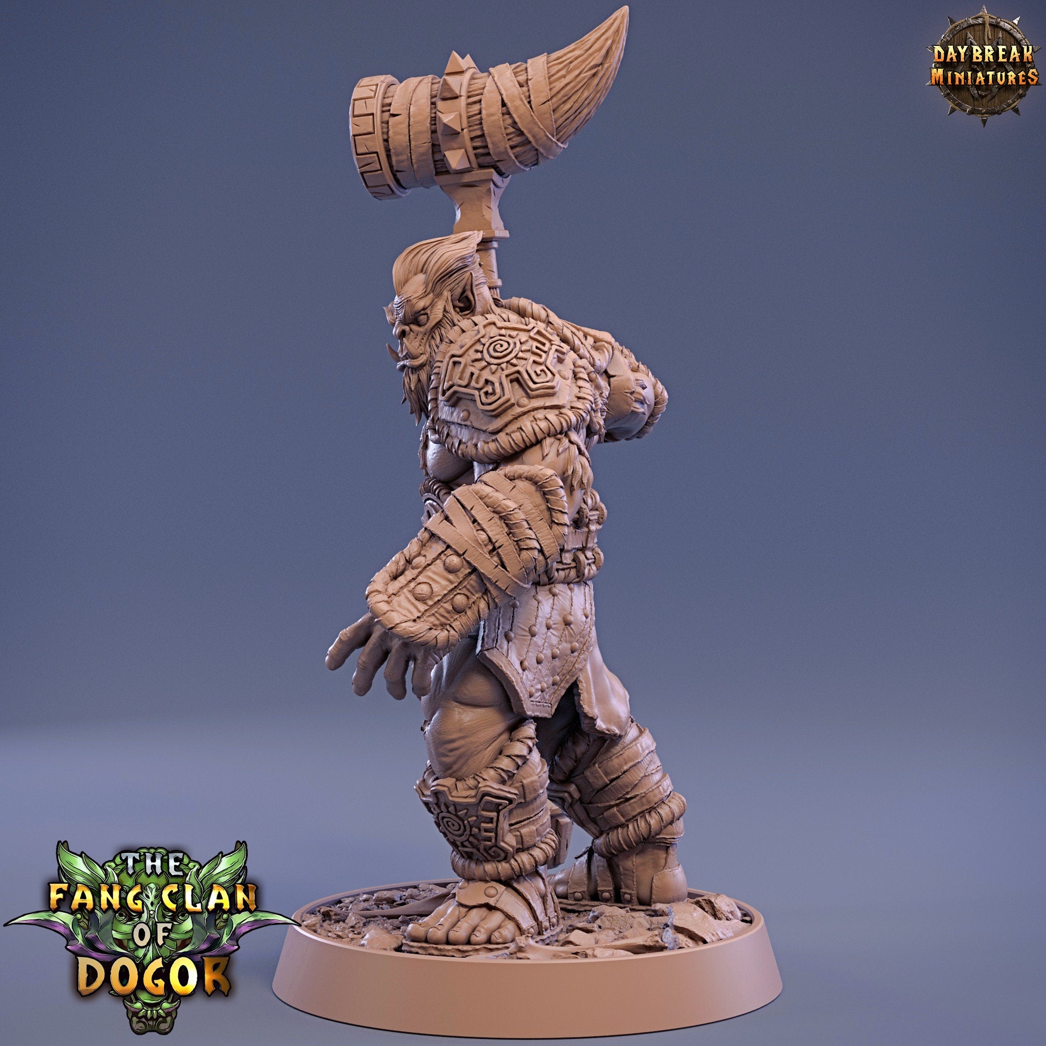 Green Skin - Hook Hangri, The Fang Clan of Dogor, daybreak miniatures