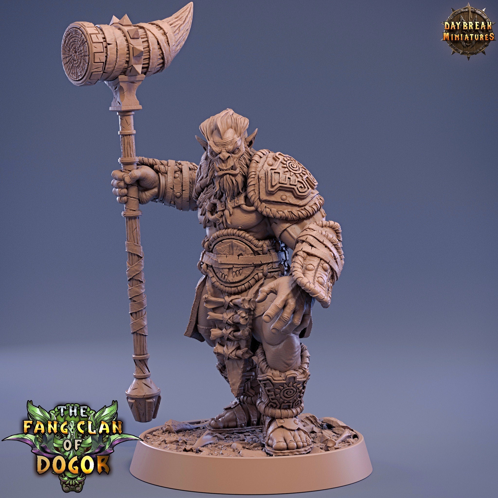 Green Skin - Hook Hangri, The Fang Clan of Dogor, daybreak miniatures