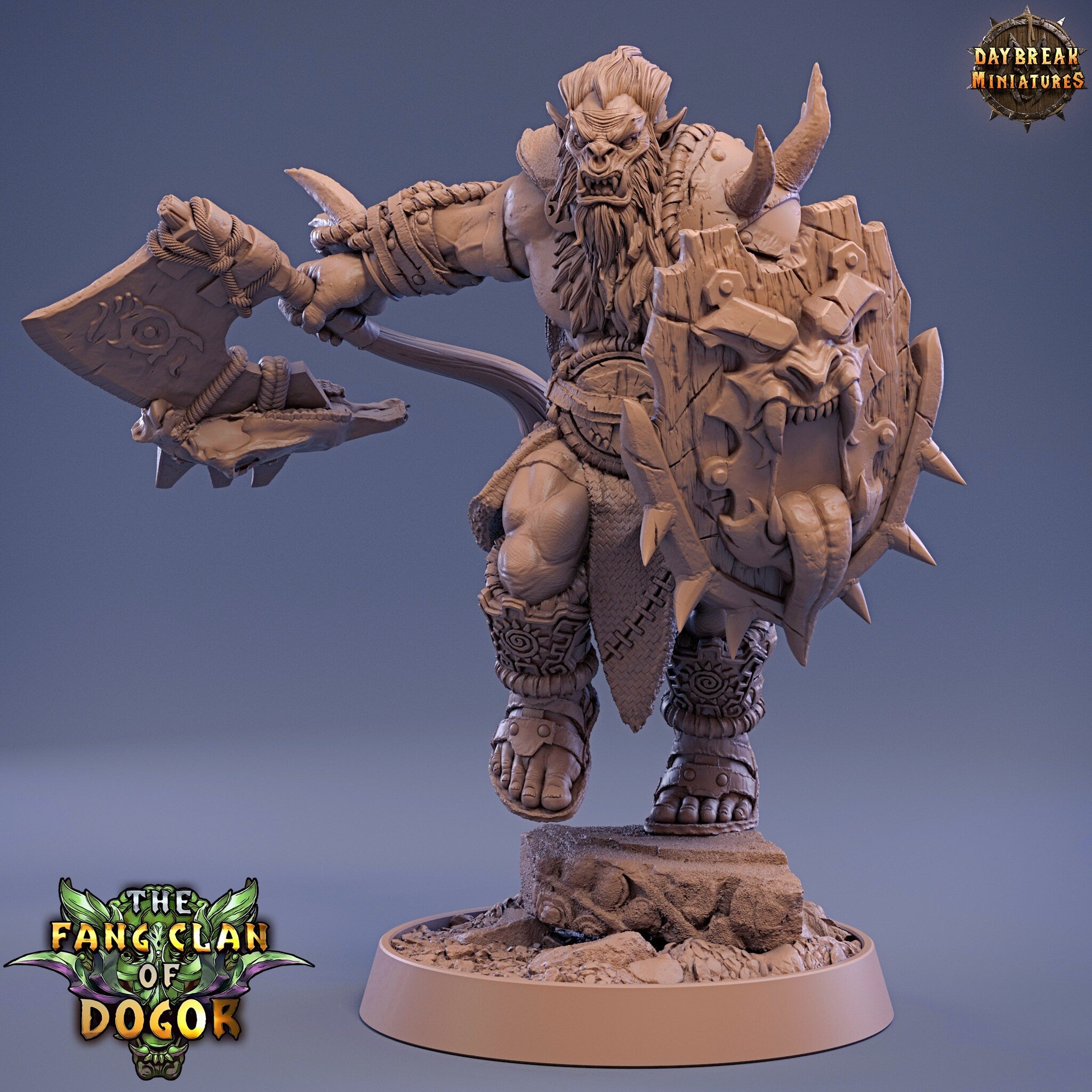 Green Skin -Oista Hung, The Fang Clan of Dogor, daybreak miniatures