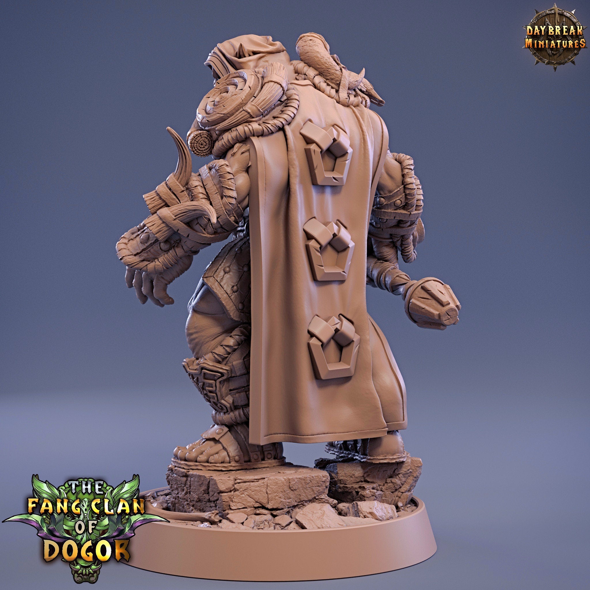 Green Skin - S’uura Sploit, The Fang Clan of Dogor, daybreak miniatures