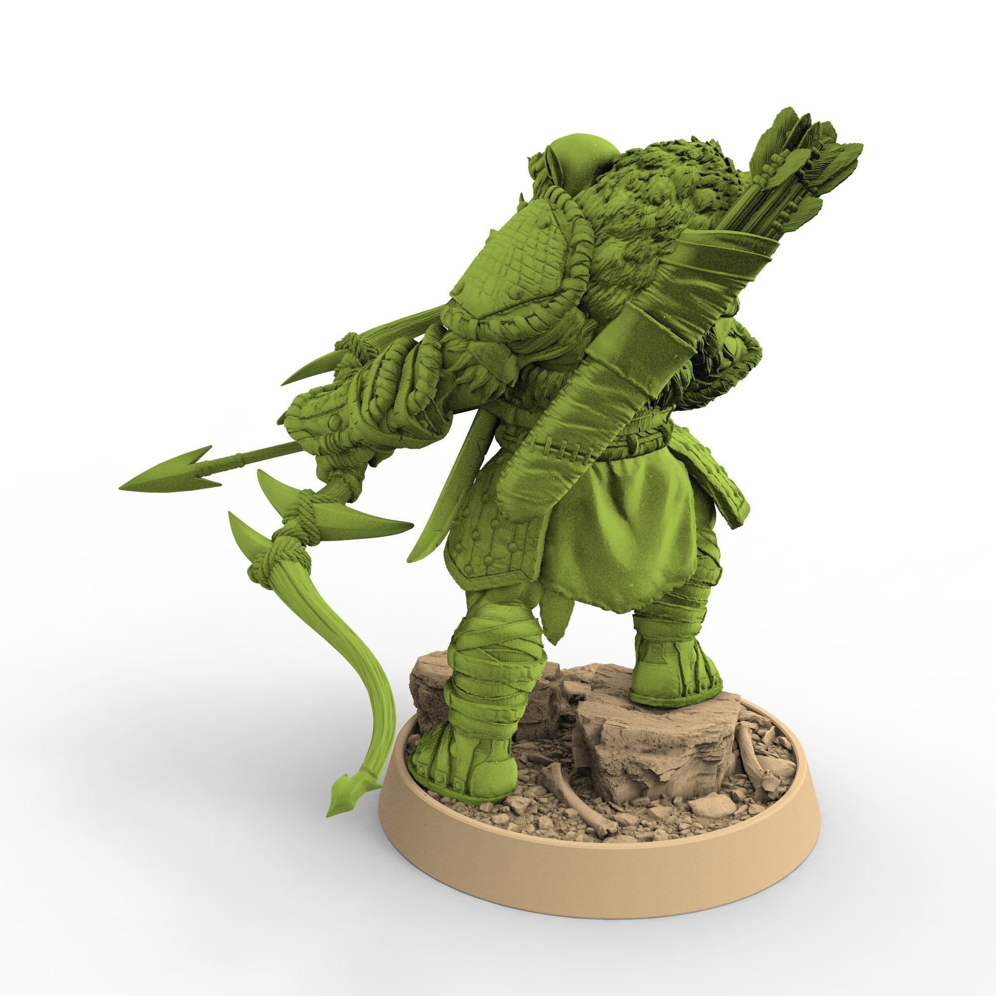 Green Skin - Senteis Problaa, The Fang Clan of Dogor, daybreak miniatures