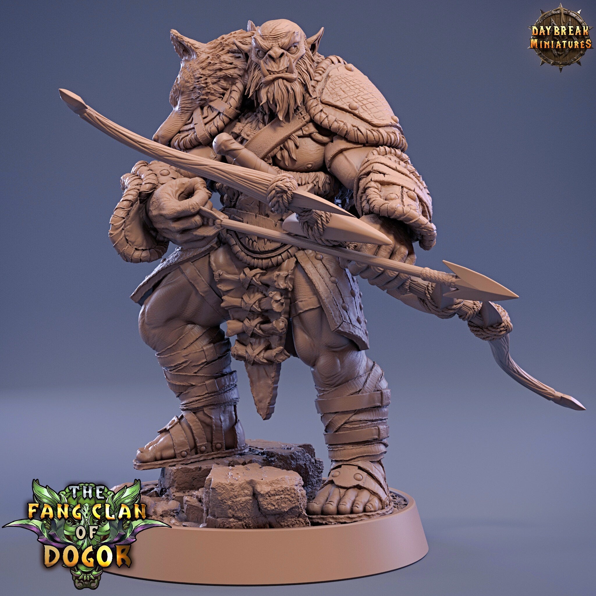 Green Skin - Senteis Problaa, The Fang Clan of Dogor, daybreak miniatures