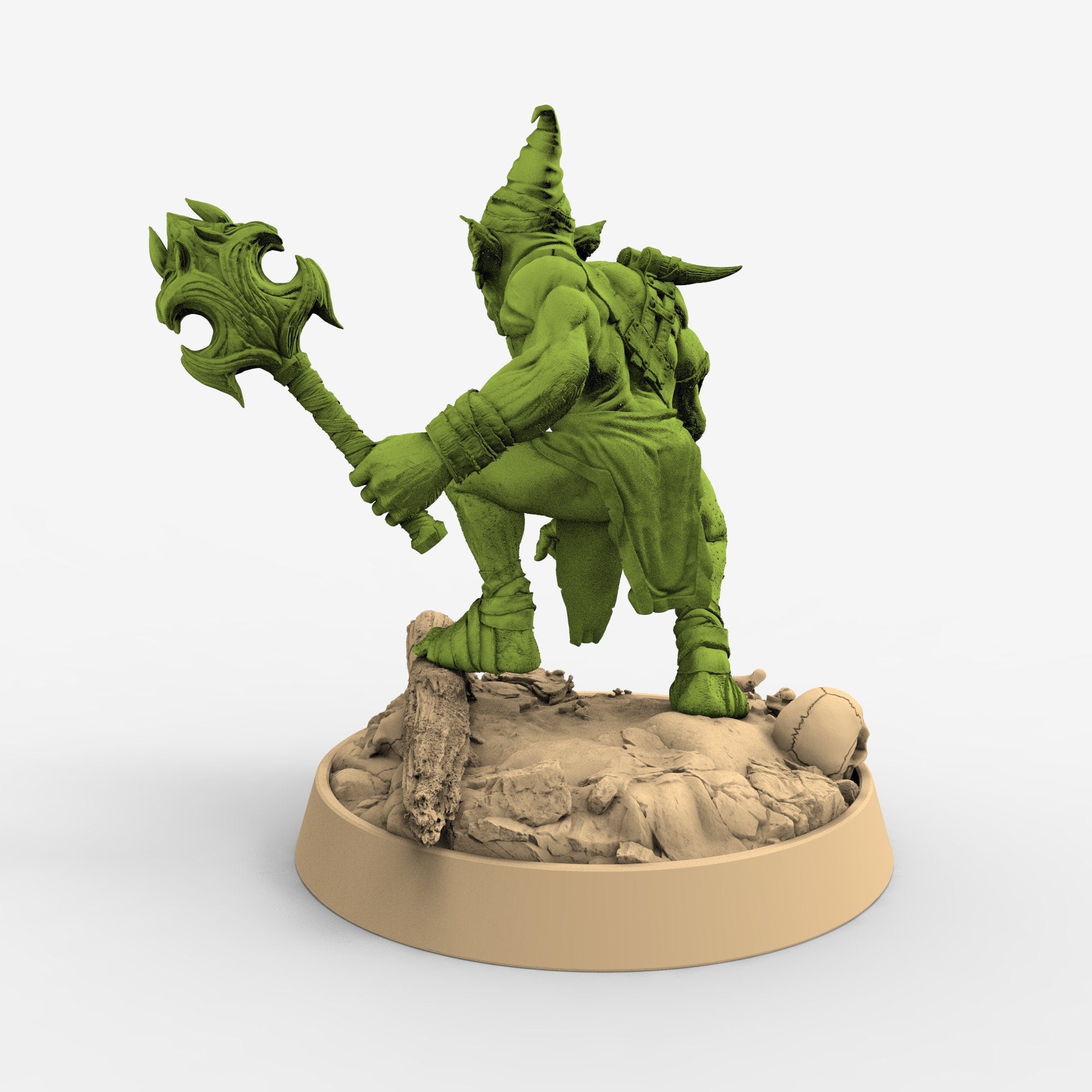 Green Skin - Frontar Gauss, The Tusked Marauders of Gauntwood, daybreak miniatures