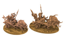 Load image into Gallery viewer, Beastmen - War chariot, Beastmen warriors of Chaos
