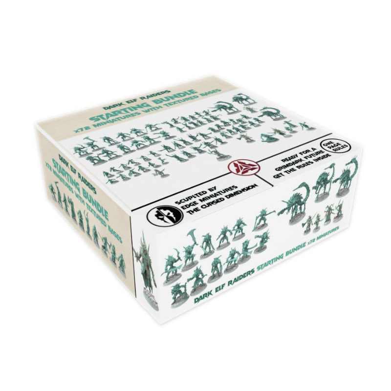 Dark Elf Raiders - Starting Bundle torture sadistic masters Dark eldar drow, Armored & totured Warriors, female Gladiator cultists, drones