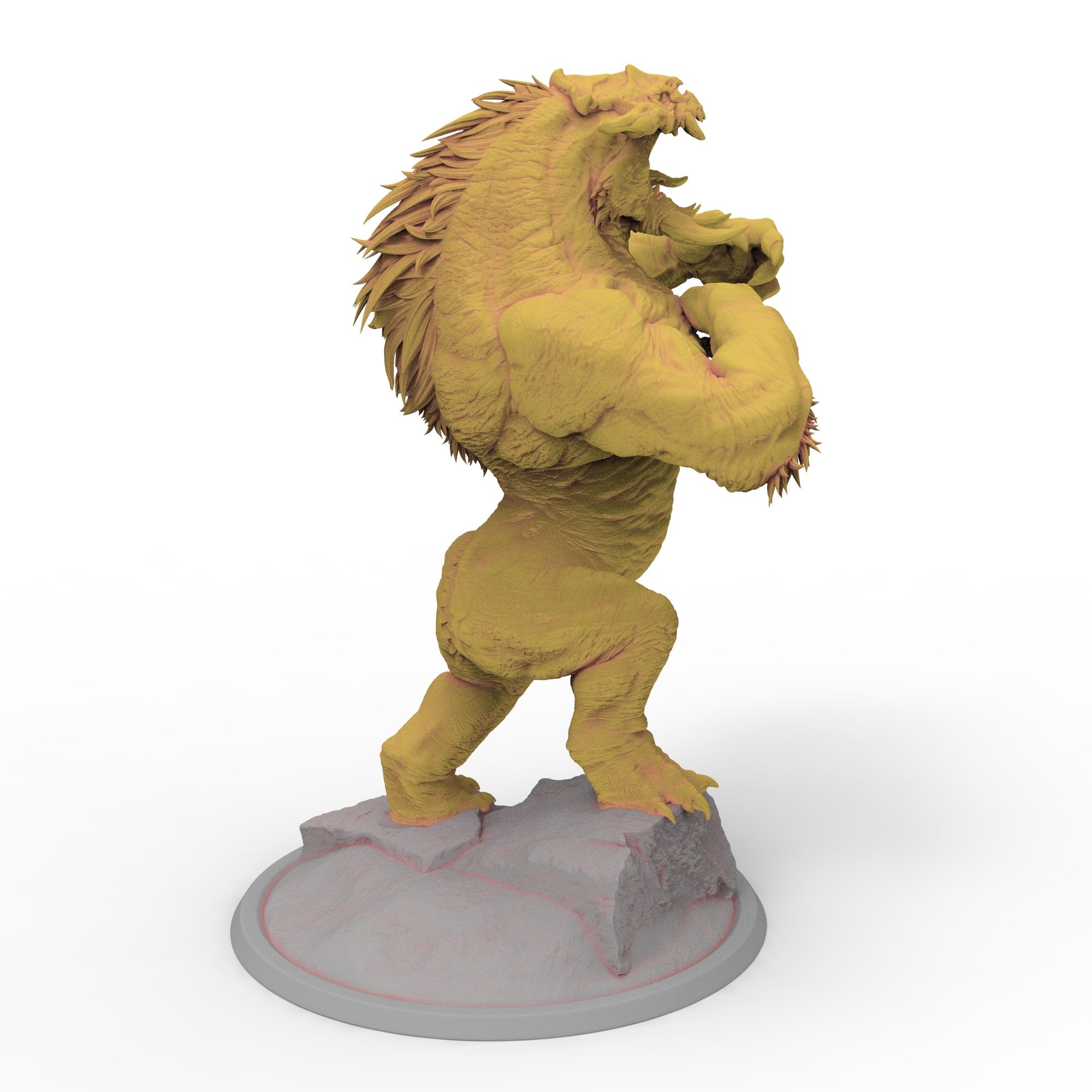 Mystical Beasts - Barlgura demon miniature for Dungeons and Dragons