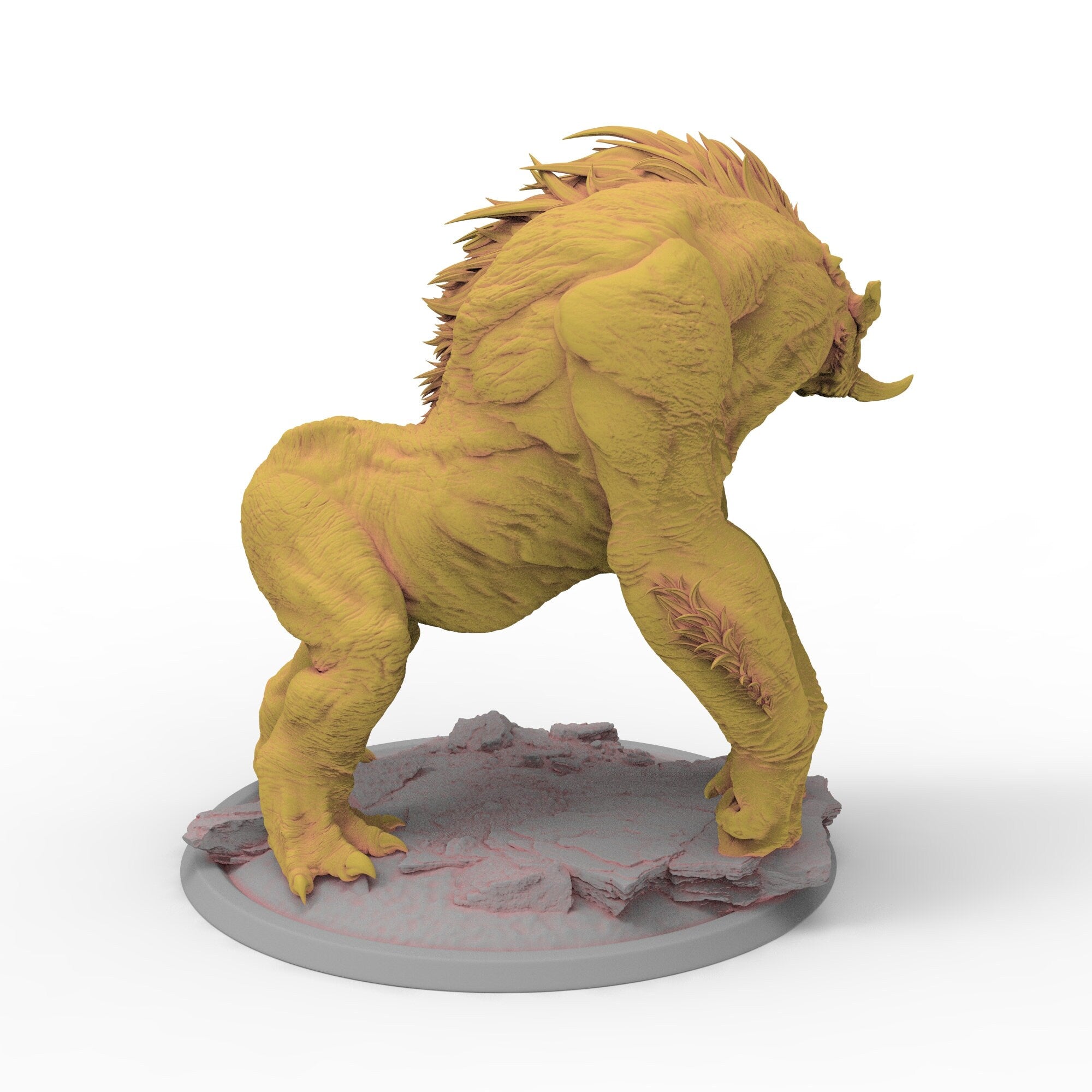 Mystical Beasts - Barlgura demon miniature for Dungeons and Dragons