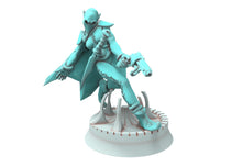 Load image into Gallery viewer, Dark Jester - Harlequin Jester Killer Assassin Dark eldar drow 
