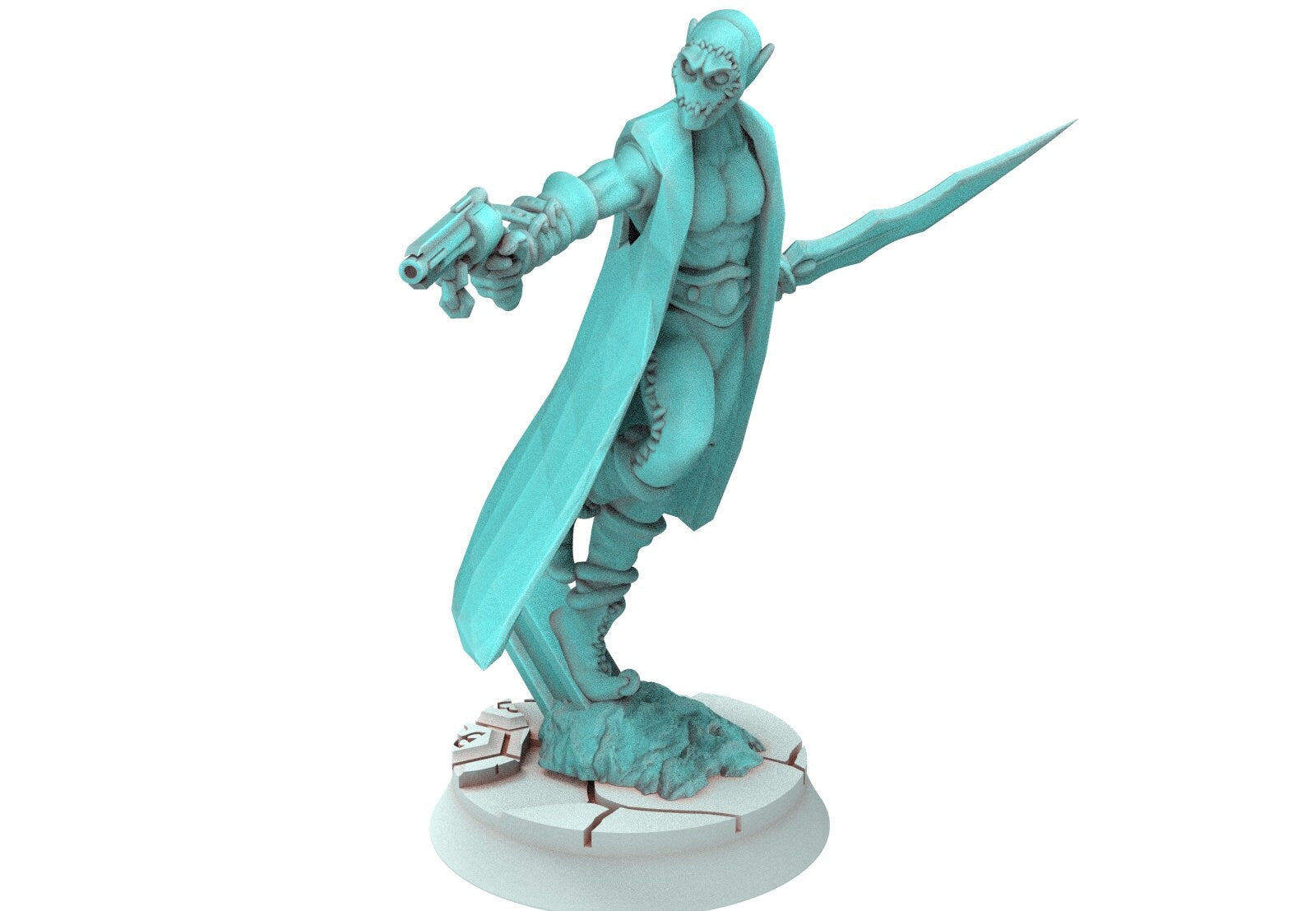 Dark Jester - Harlequin Jester Elite lonely Killer Assassin Dark eldar drow 