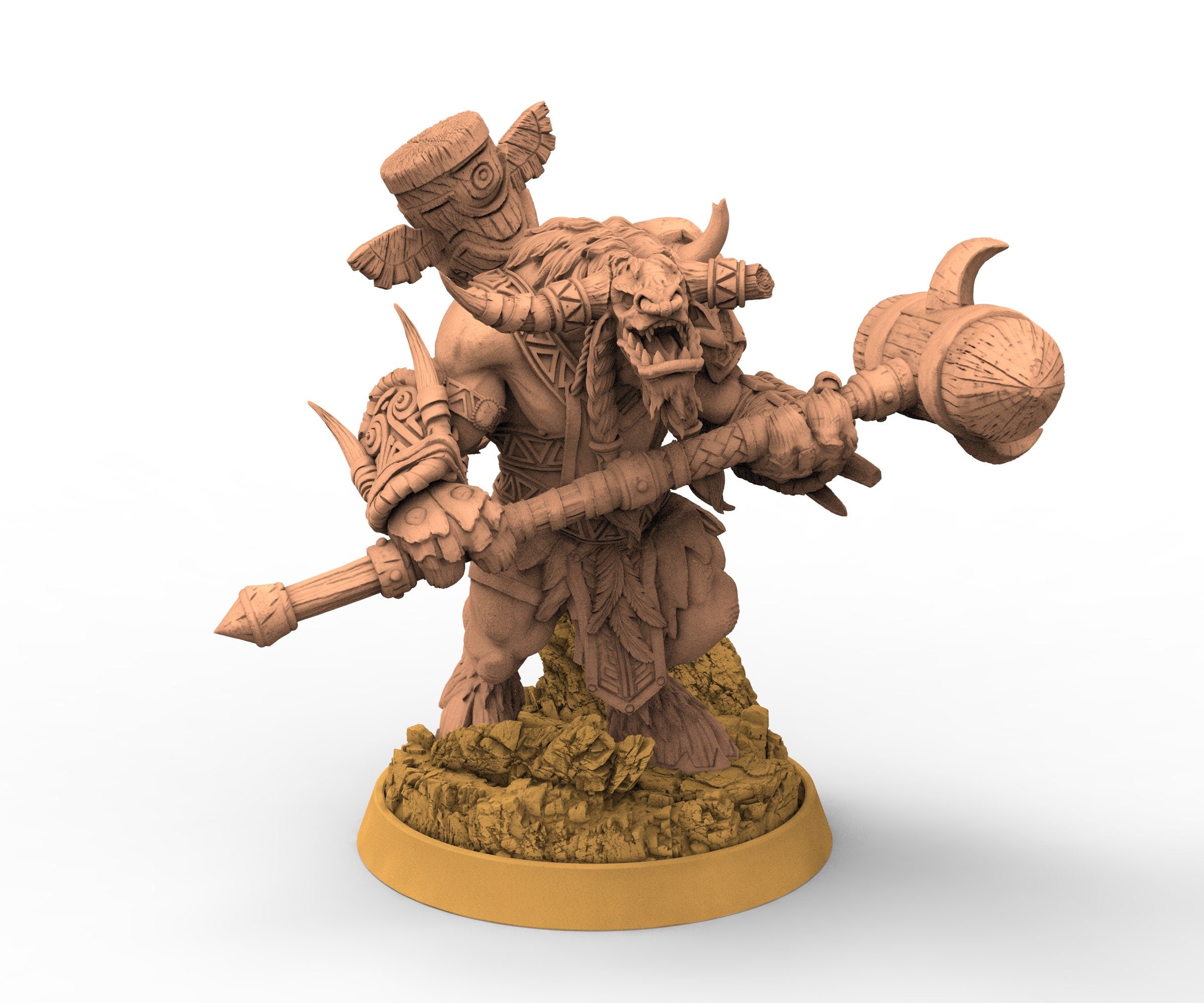 Beastmen - Christo Hellborn, The Minotaurs of Fell Falls, Daybreak Miniatures