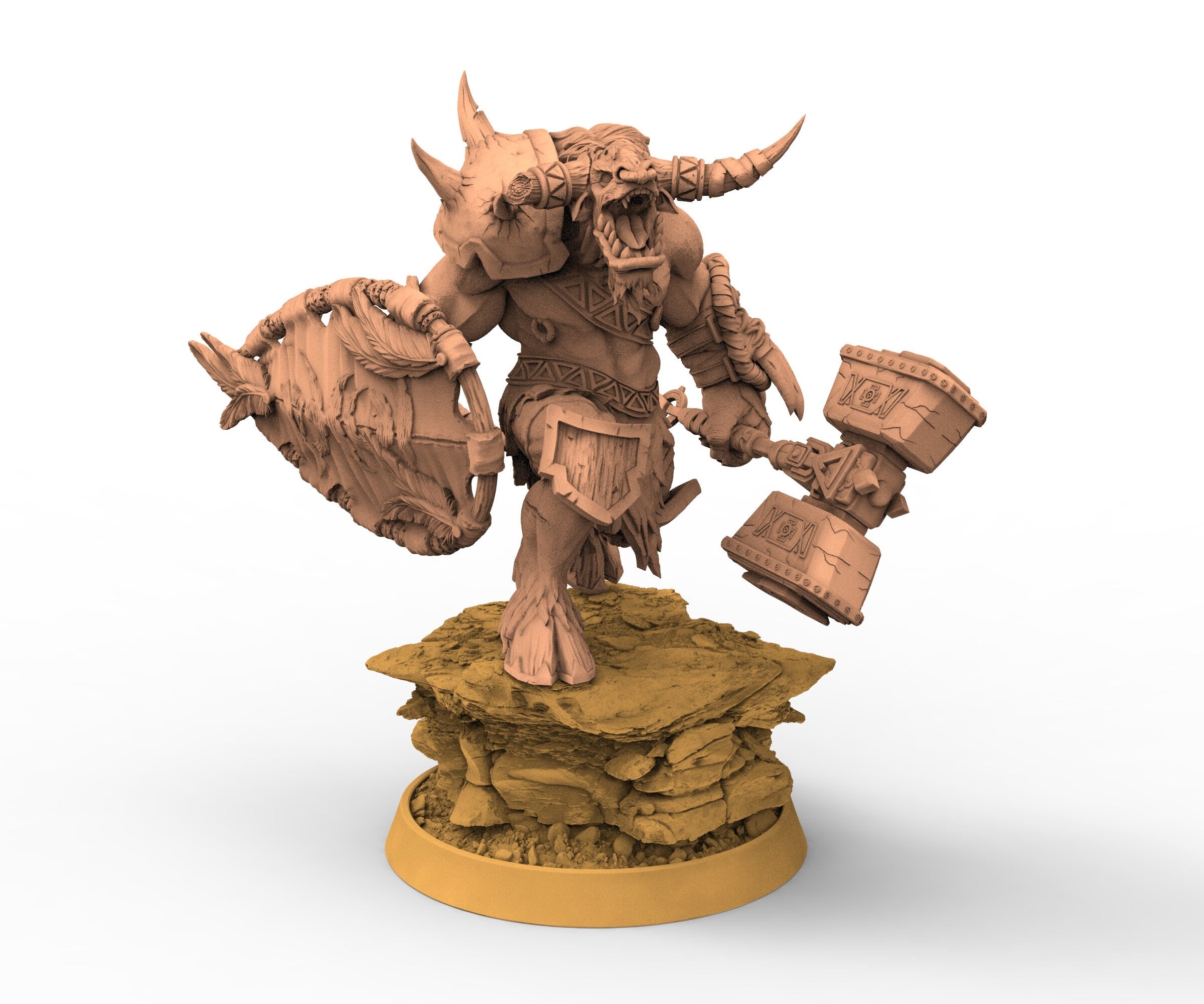 Beastmen - Dargo Foul, The Minotaurs of Fell Falls, Daybreak Miniatures