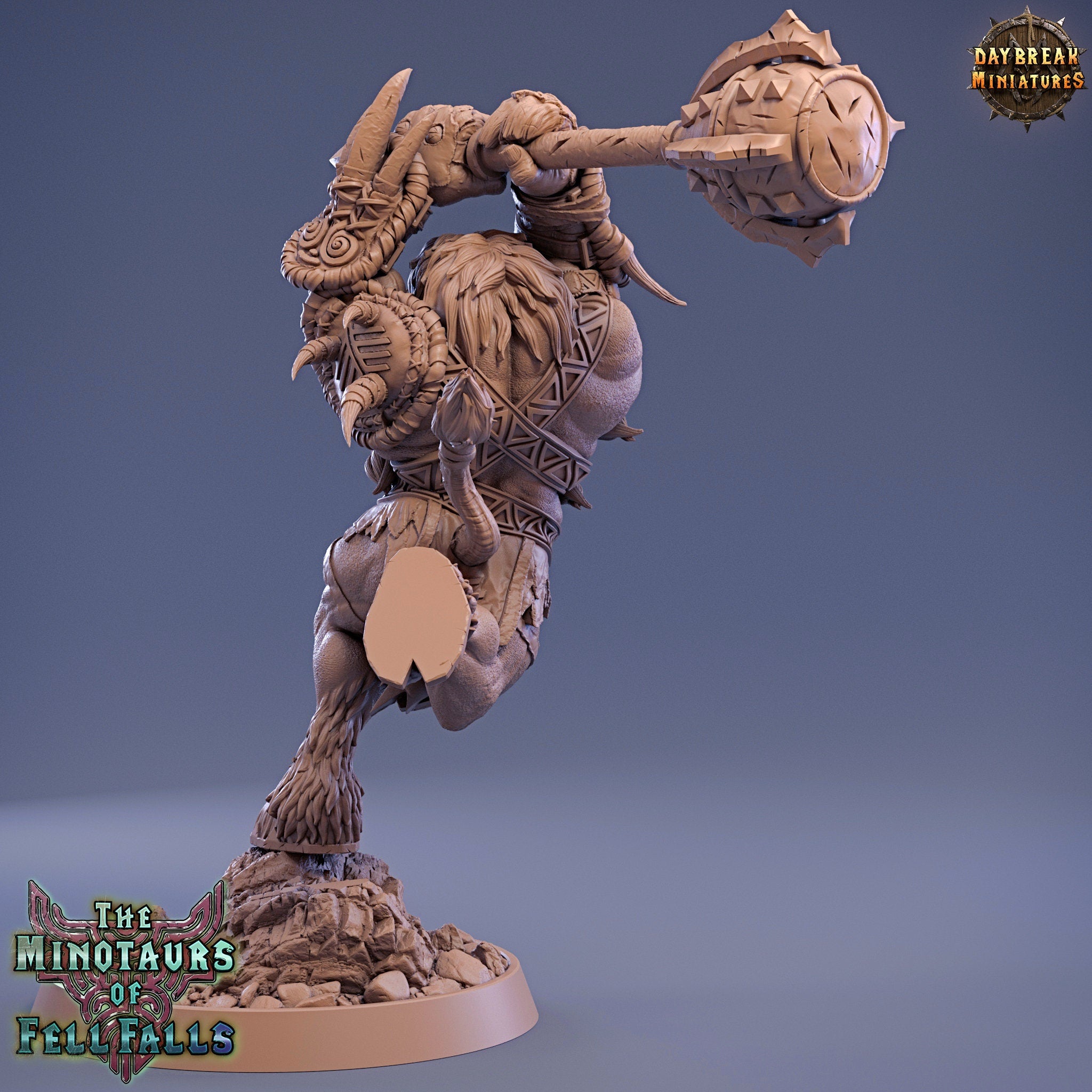 Beastmen - Marius Wrathbone, The Minotaurs of Fell Falls, Daybreak Miniatures