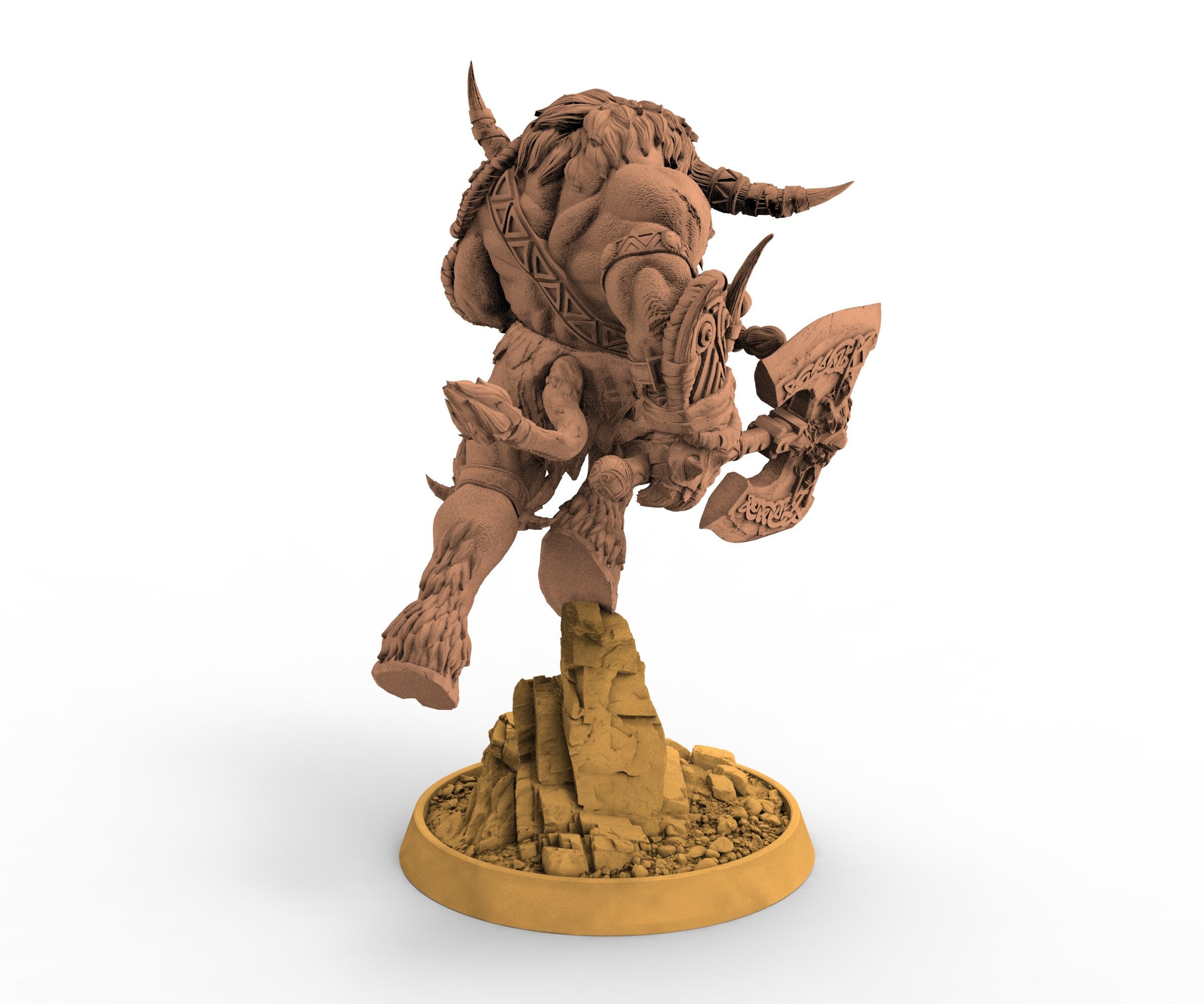 Beastmen - Phaolo Klanck, The Minotaurs of Fell Falls, Daybreak Miniatures