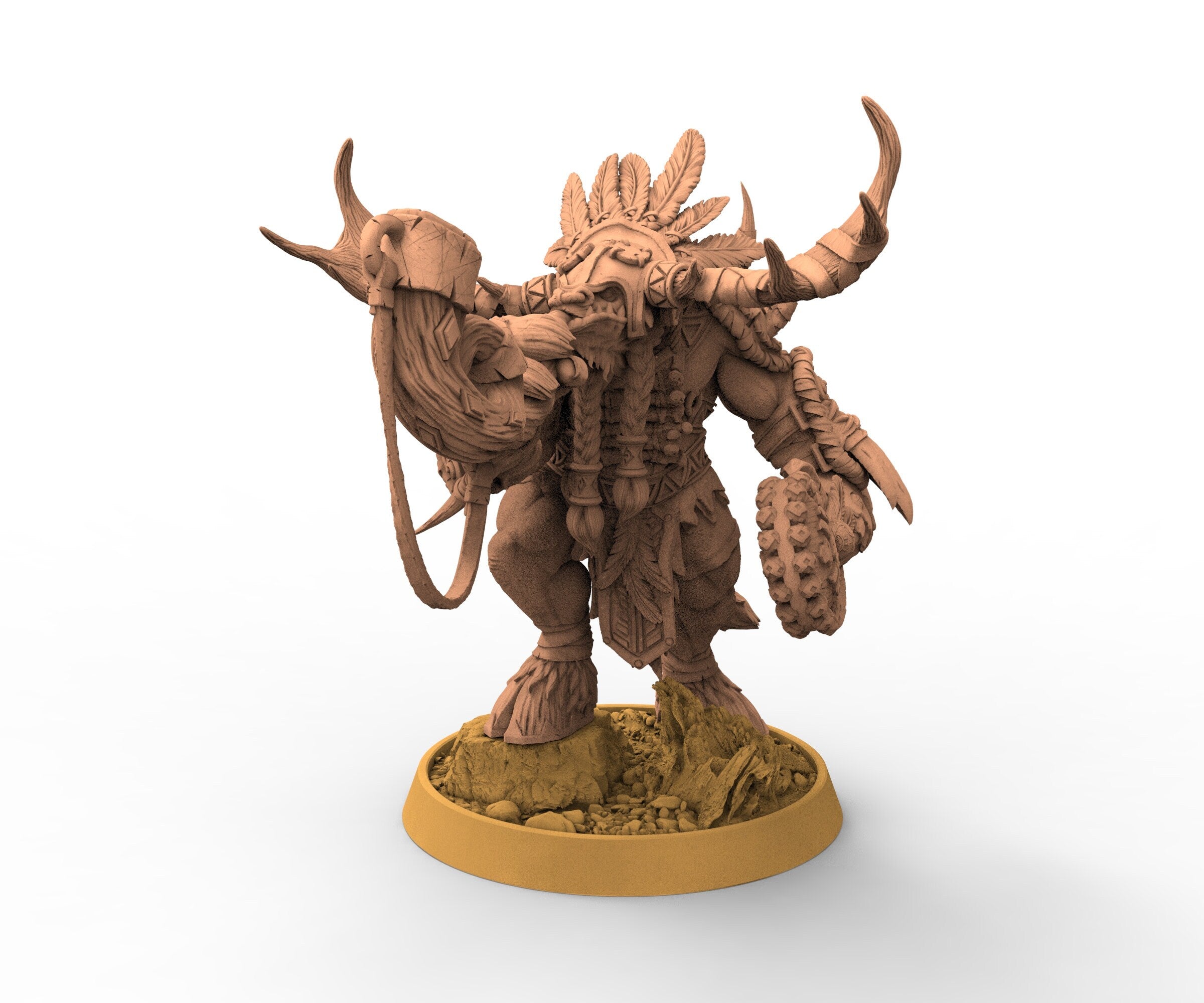 Beastmen - Talos Frakk, The Minotaurs of Fell Falls, Daybreak Miniatures