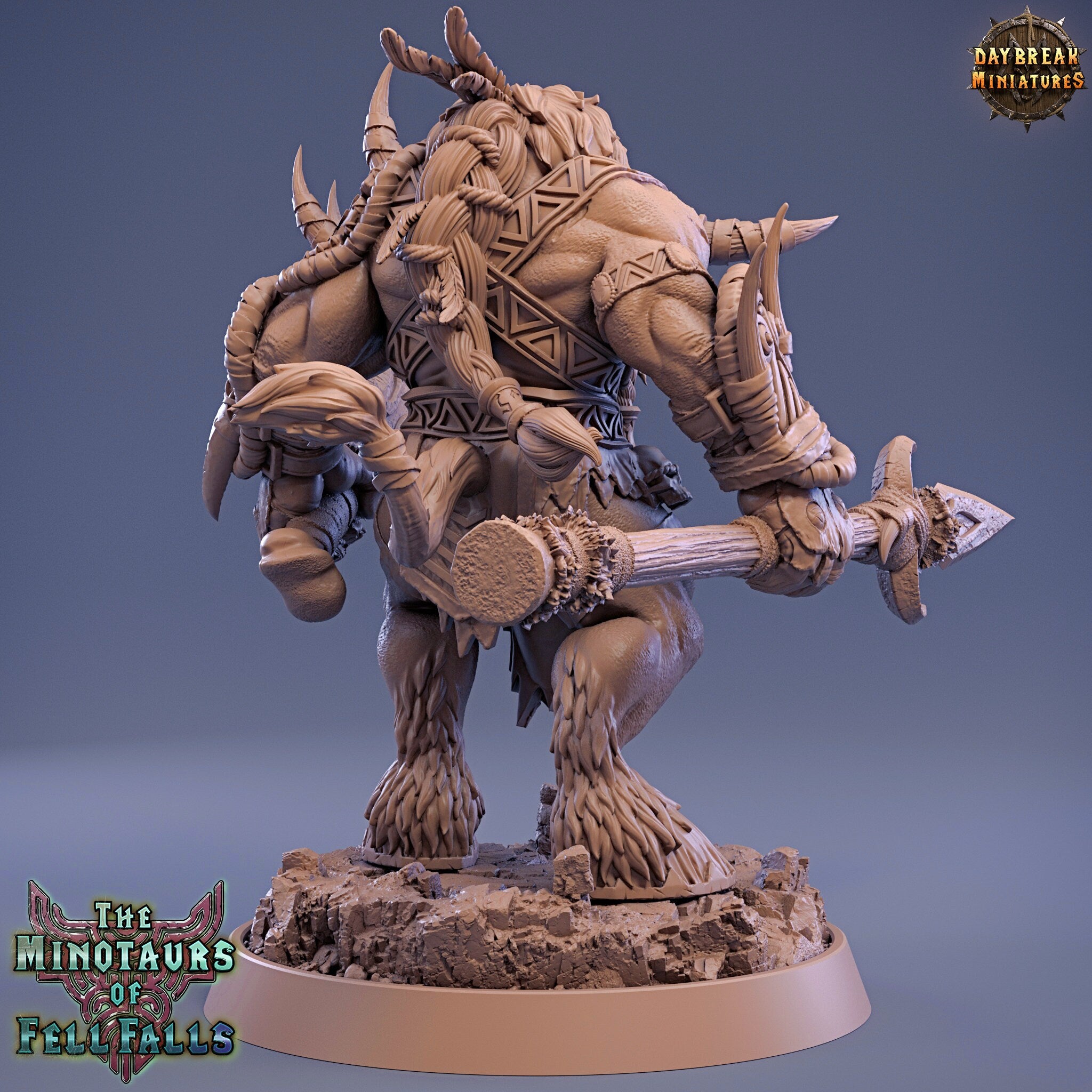 Beastmen - Tumnus Greathoove, The Minotaurs of Fell Falls, Daybreak Miniatures