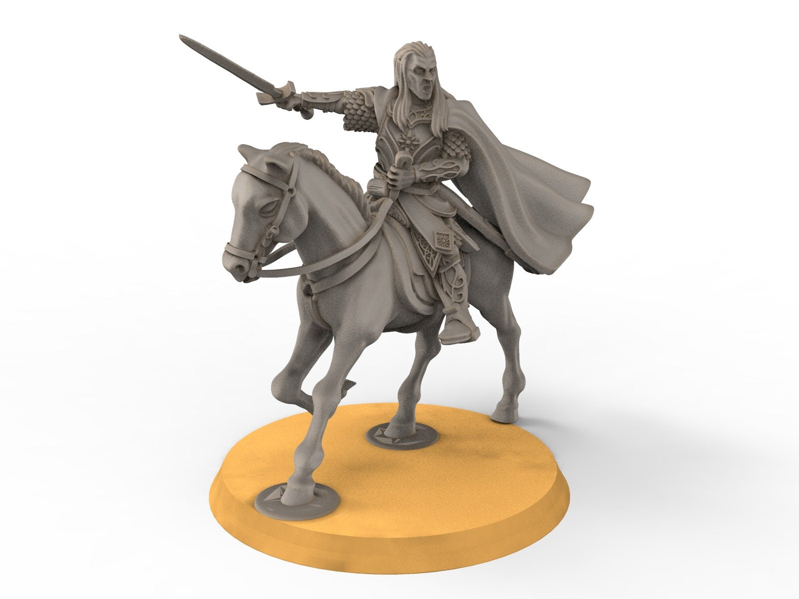 Rivandall -  Lord protector of the heaven, Last Hight elves from the West, Middle rings miniatures for wargame D&D, Lotr...