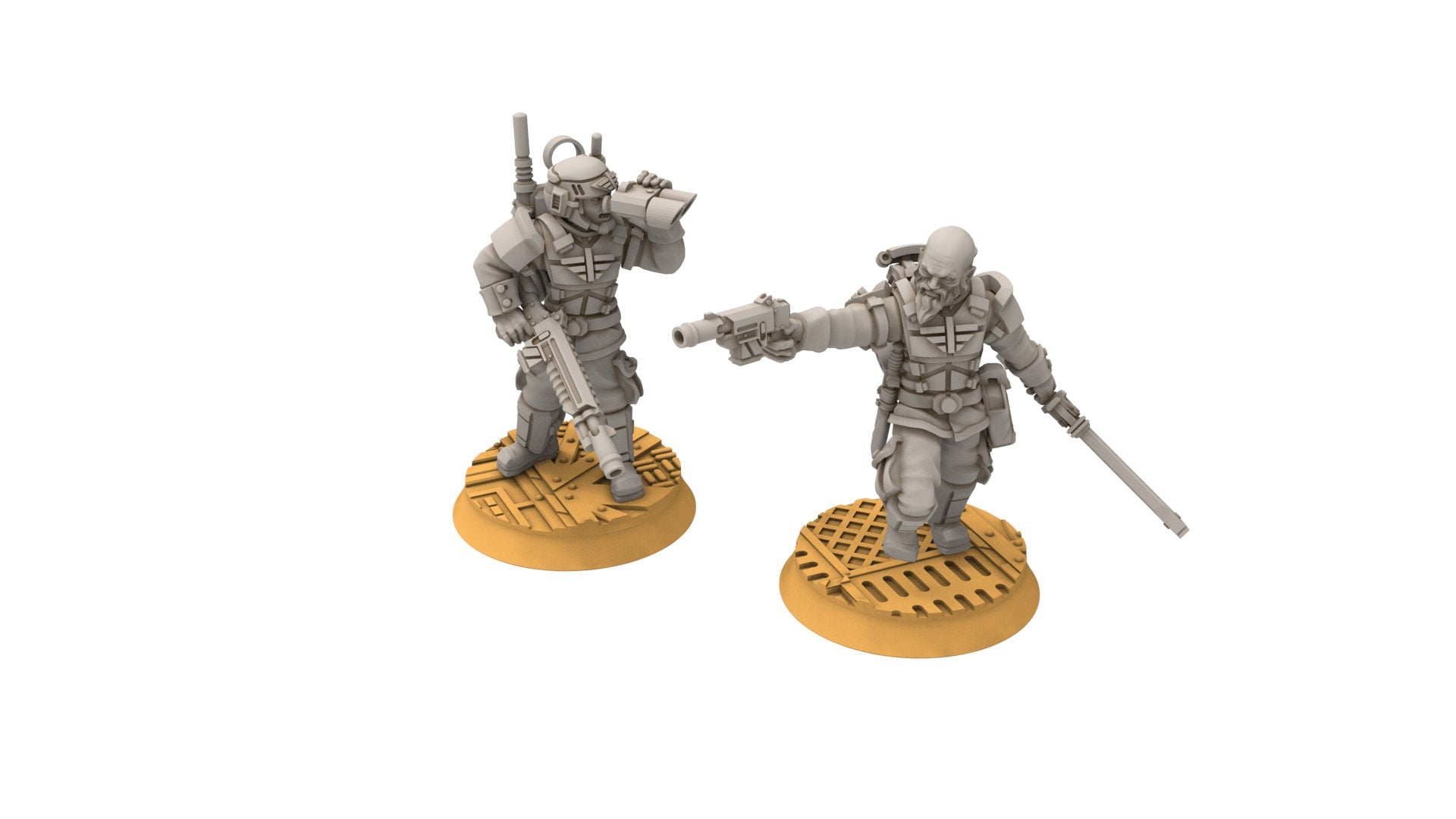 Rundsgaard - Main Troops, imperial infantry, post-apocalyptic empire, usable for tabletop wargame.