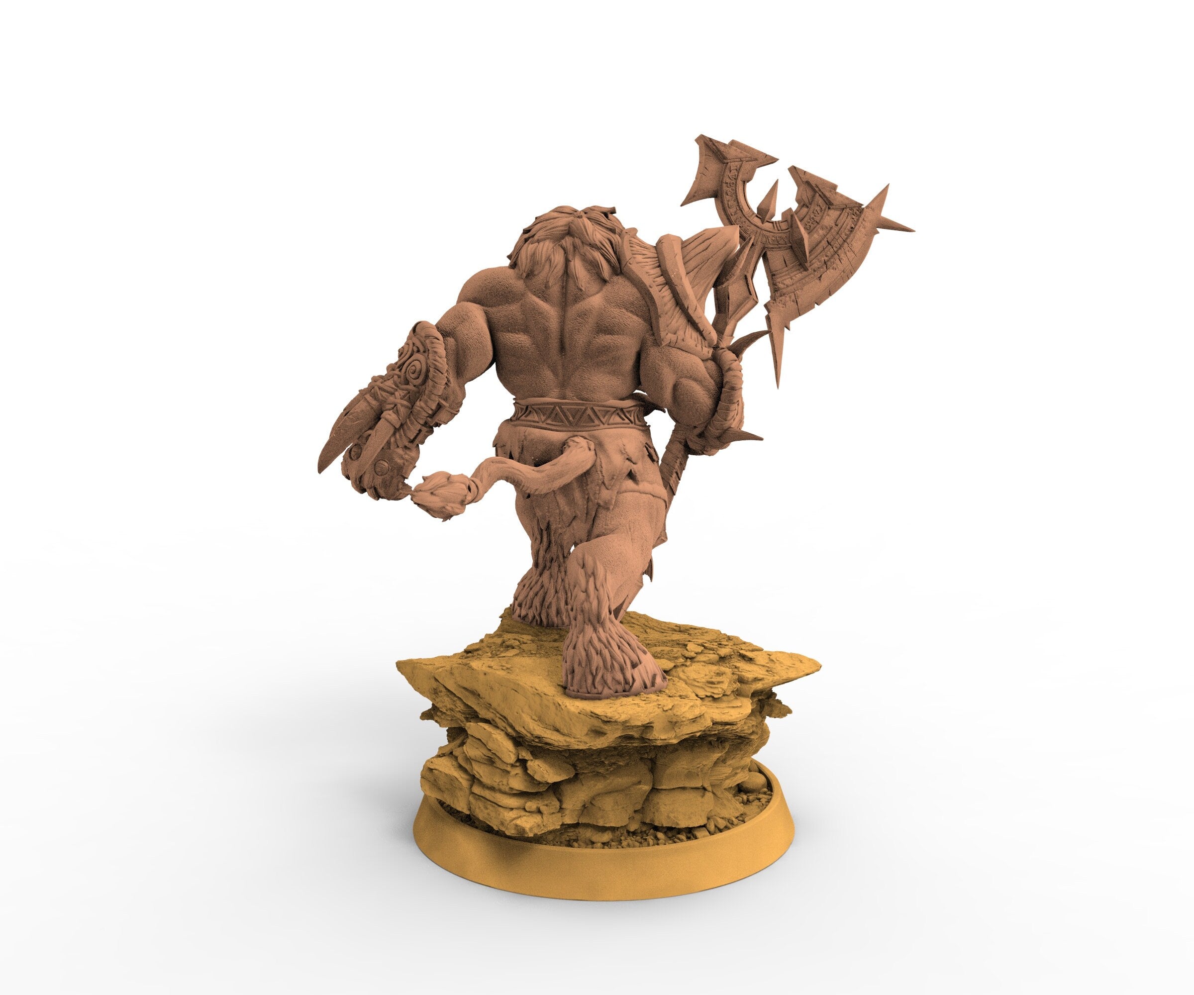 Beastmen - Blotus Gusher, The Minotaurs of Fell Falls, Daybreak Miniatures