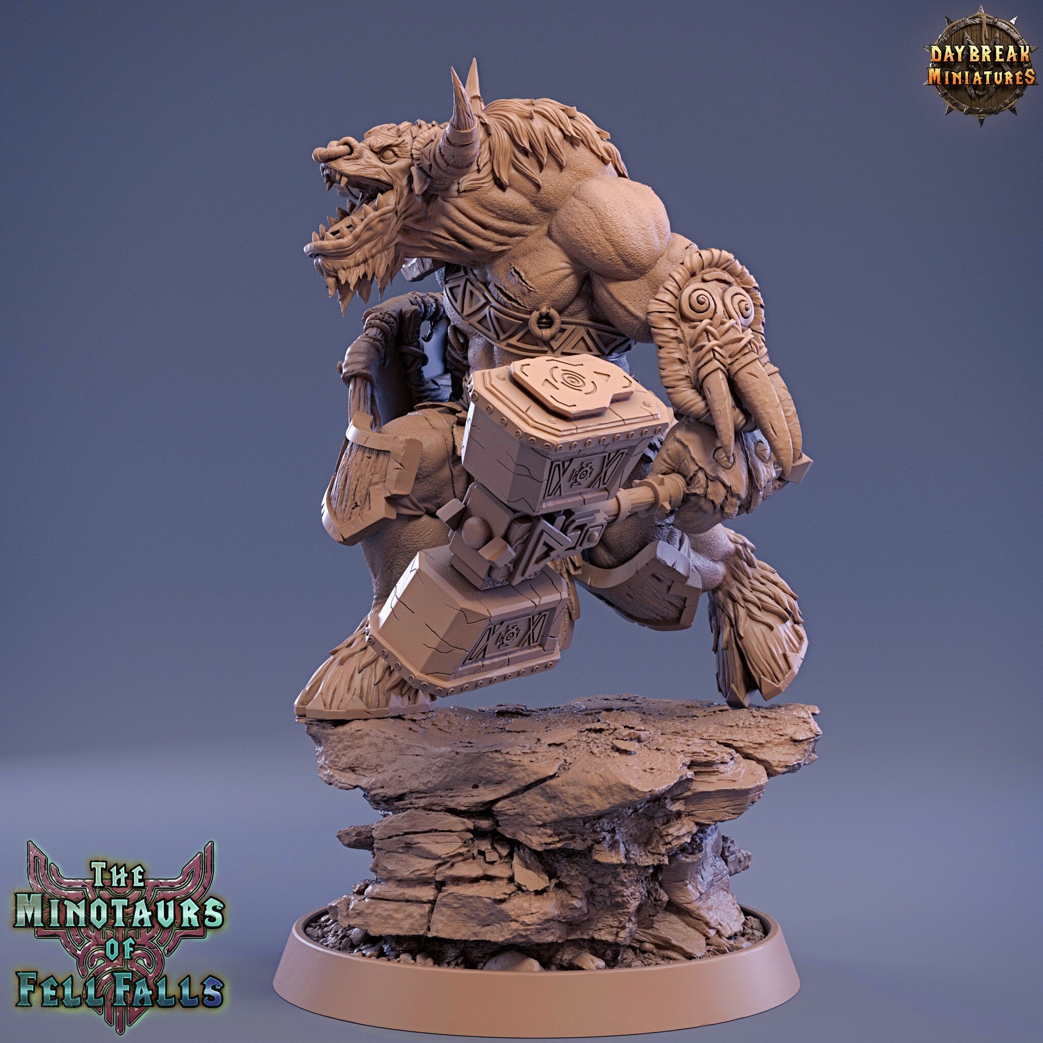 Beastmen - Dargo Foul, The Minotaurs of Fell Falls, Daybreak Miniatures