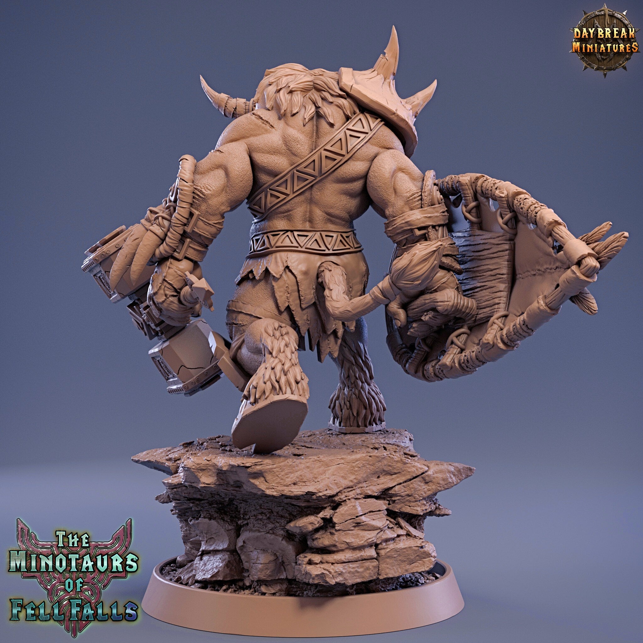 Beastmen - Dargo Foul, The Minotaurs of Fell Falls, Daybreak Miniatures