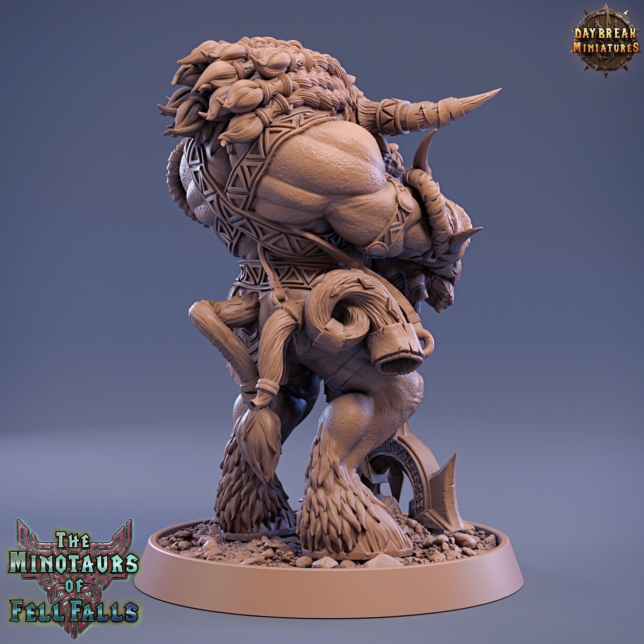 Beastmen - King Aristemnes Gracci, The Minotaurs of Fell Falls, Daybreak Miniatures