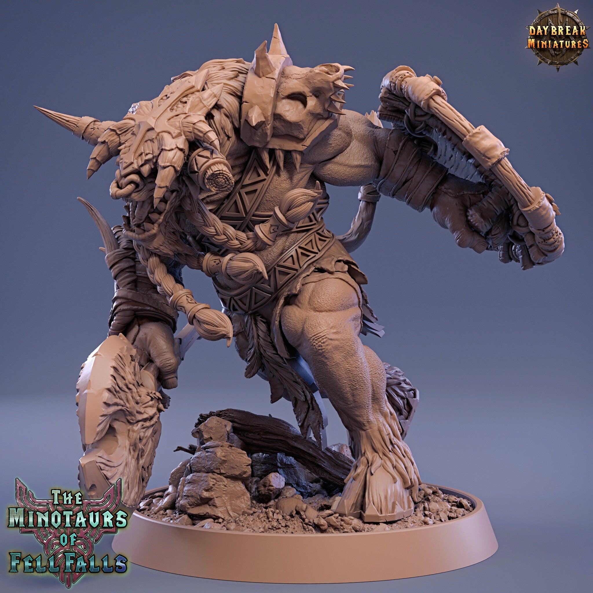 Beastmen - Socrates Blunt, The Minotaurs of Fell Falls, Daybreak Miniatures