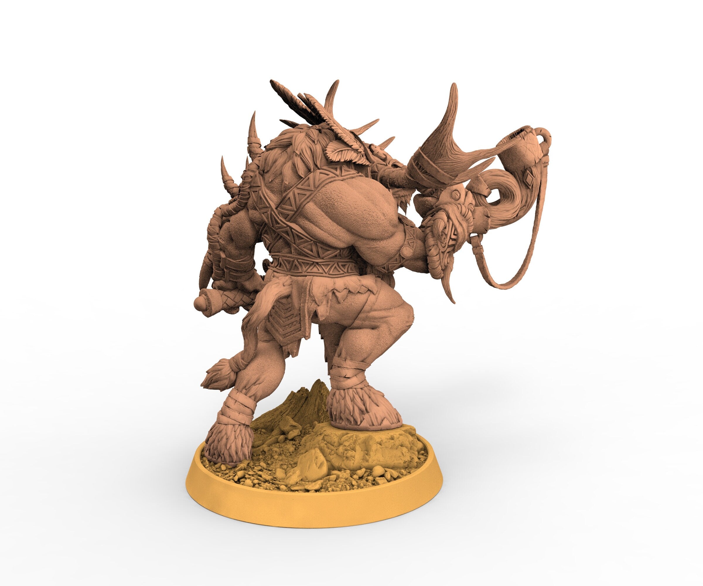 Beastmen - Talos Frakk, The Minotaurs of Fell Falls, Daybreak Miniatures