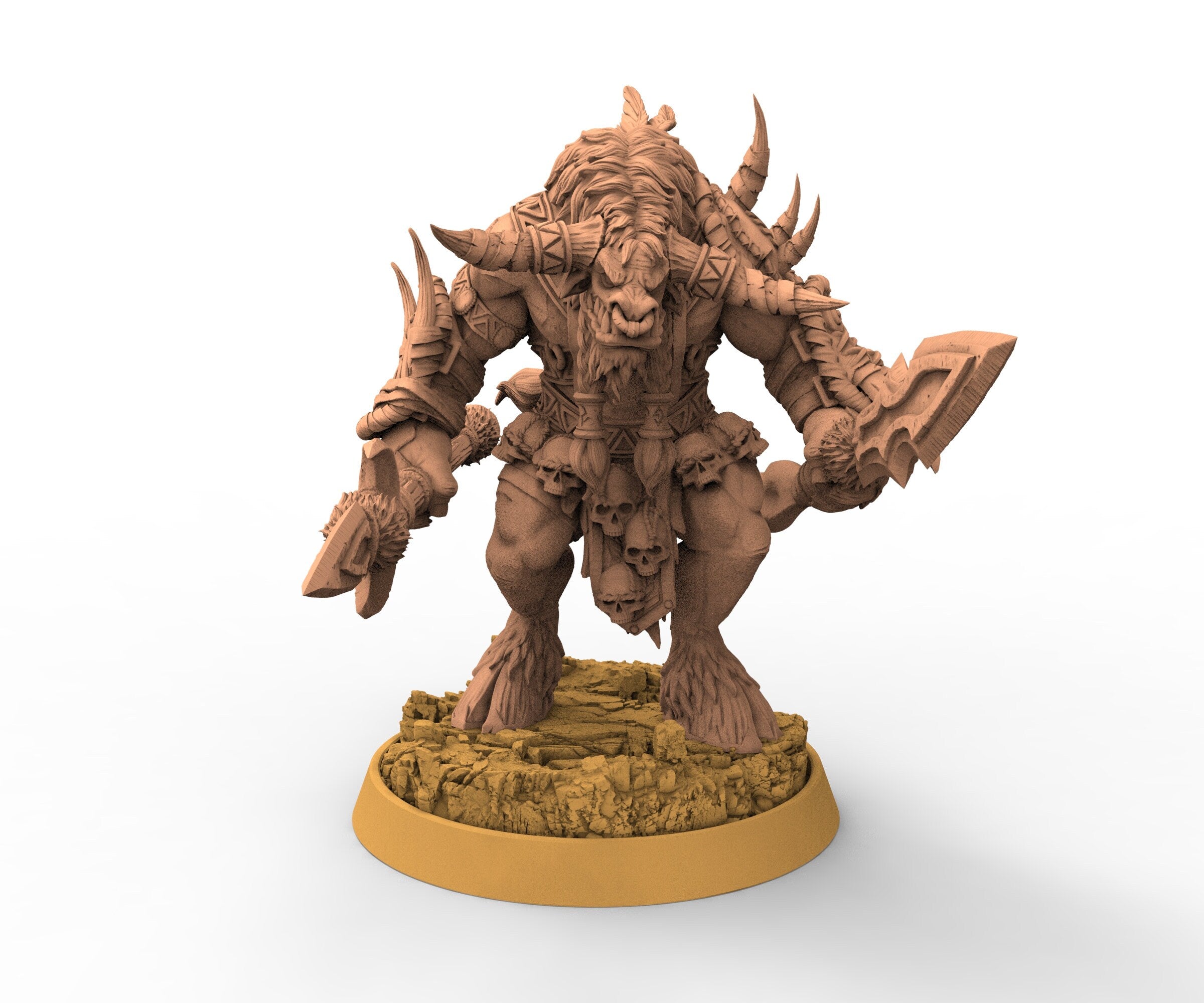 Beastmen - Tumnus Greathoove, The Minotaurs of Fell Falls, Daybreak Miniatures