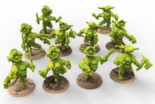 Load image into Gallery viewer, Green Skin - Orc Jetpack Ladz Modular Kit

