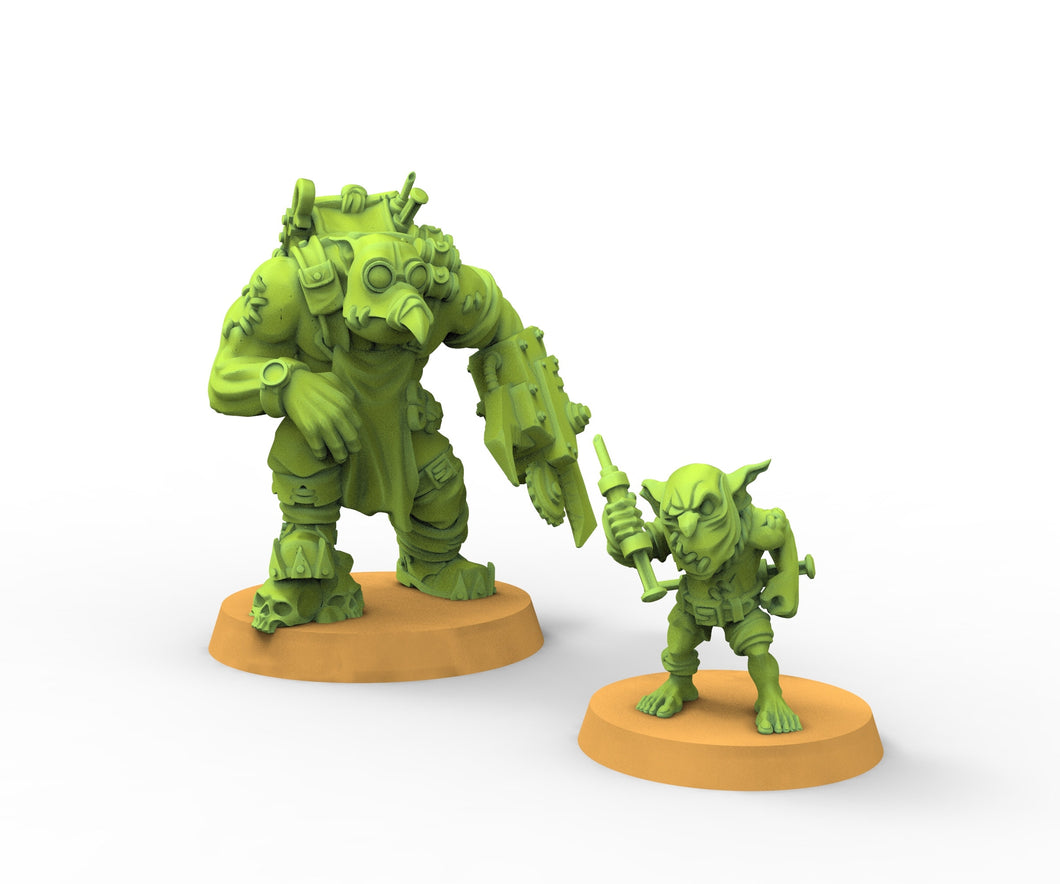 Green Skin - Orc Medic and Goblin Sidekick