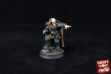Load image into Gallery viewer, Rundsgaard - General Svein ODINSSON, imperial infantry, post-apocalyptic empire, usable for tabletop wargame.
