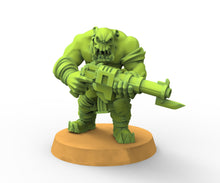 Load image into Gallery viewer, Green Skin - Orc 2h Warboyz Modular Kit
