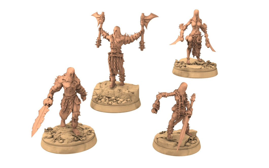 Beastmen - Posable Cultist Warriors of Chaos from the North
