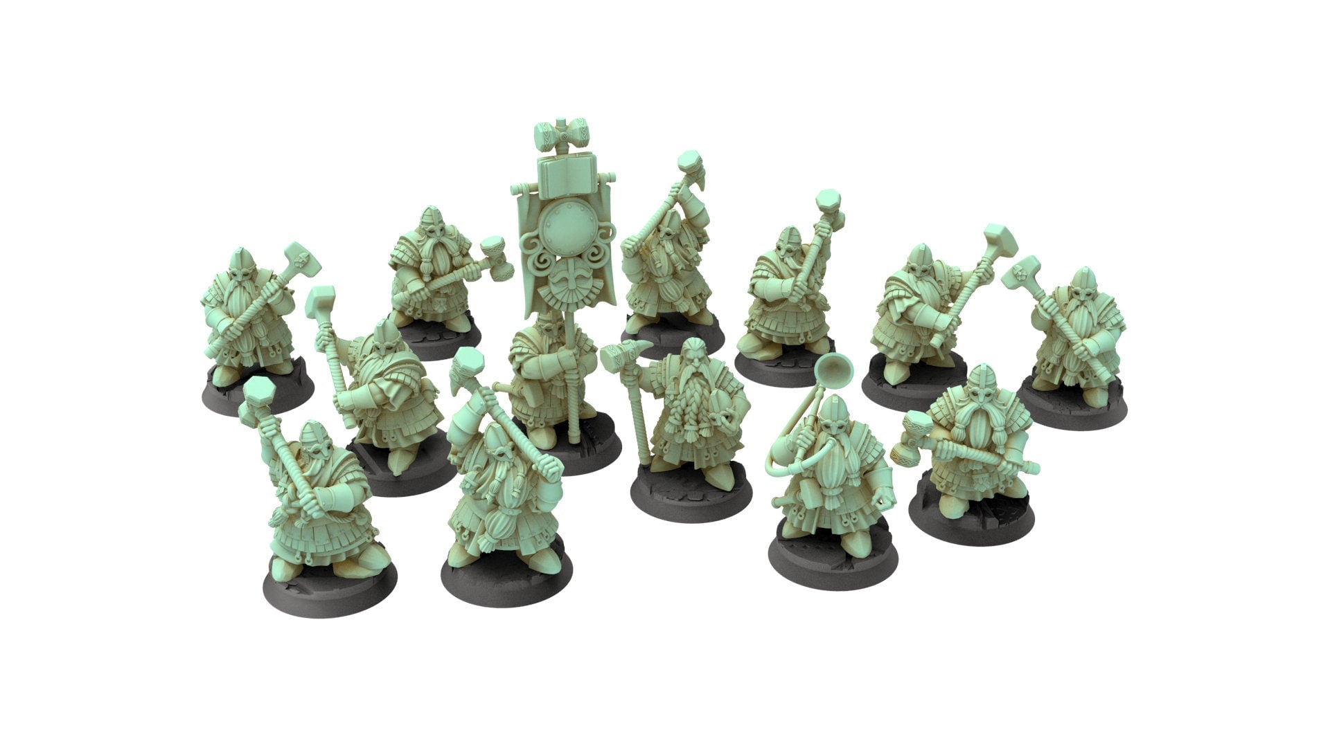 Dwarves - King Guard, Keeper of the Deep Mountains