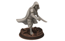 Load image into Gallery viewer, Rivandall - Bloody Elven Exiled wanderers, Last Hight elves from the West, Middle rings Davales miniatures pour wargame D&amp;D, SDA...
