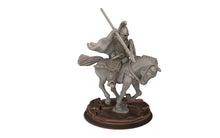 Load image into Gallery viewer, Rohan - King guards Huscarls Cavalry, Knight of Rohan,  the Horse-lords,  rider of the mark,  minis for wargame D&amp;D, Lotr...

