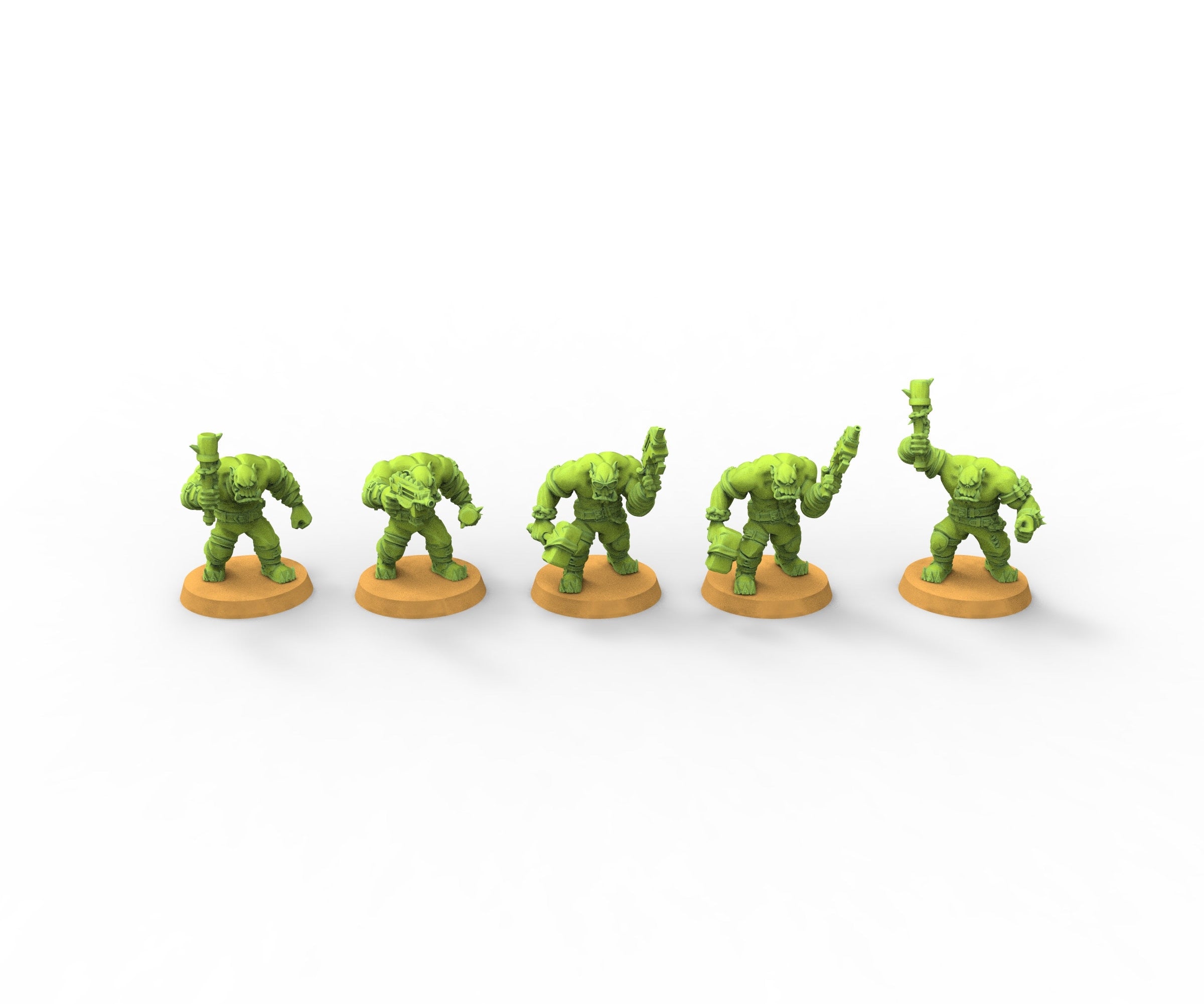 Green Skin - Orc WarBoyz Modular Kit