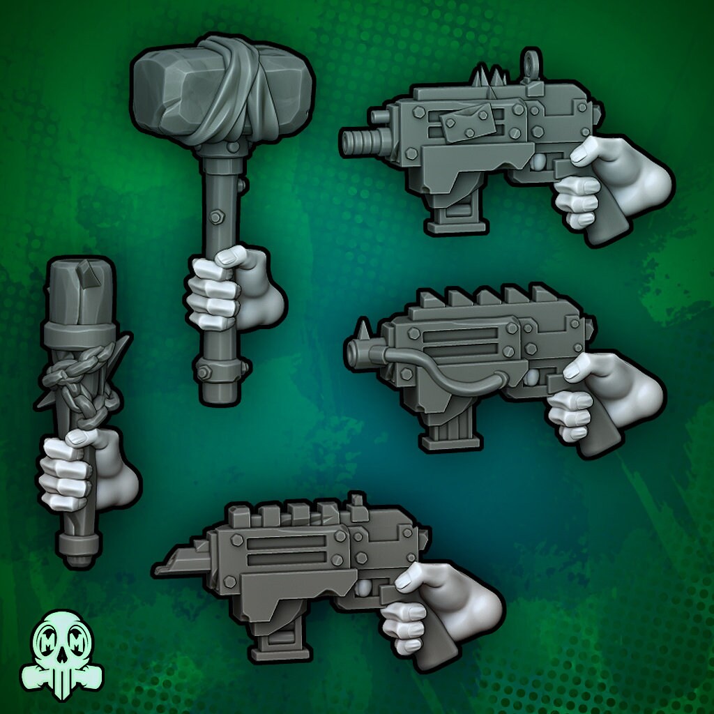 Green Skin - Orc WarBoyz Modular Kit