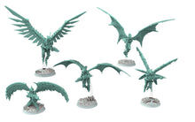 Load image into Gallery viewer, Dark city - Flying Cursed Scout warriors with wide range of heavy weapons Dark eldar drow
