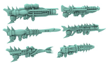 Load image into Gallery viewer, Dark city - Flying Cursed Scout warriors with wide range of heavy weapons Dark eldar drow
