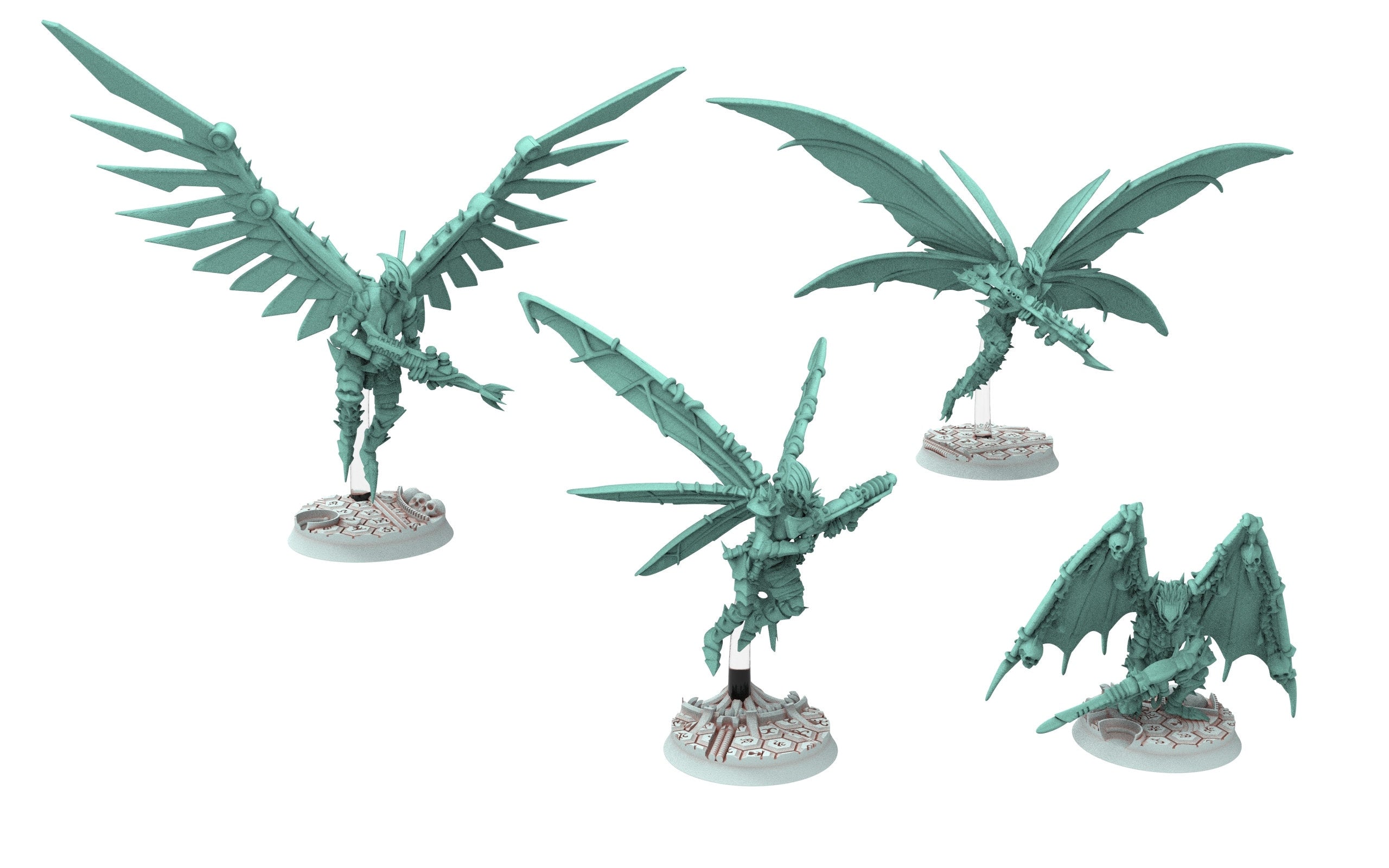 Dark city - Flying Cursed Scout warriors Dark eldar drow